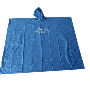 Adult Hiking Non-Disposable Thickeneded Pvc Poncho Style Poncho Material Handbag Can Be Printed with Logo