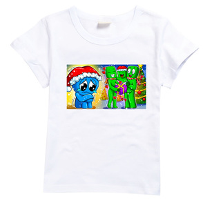 christmas rainbow friends shirt boys tees��ͯ����T������ 093