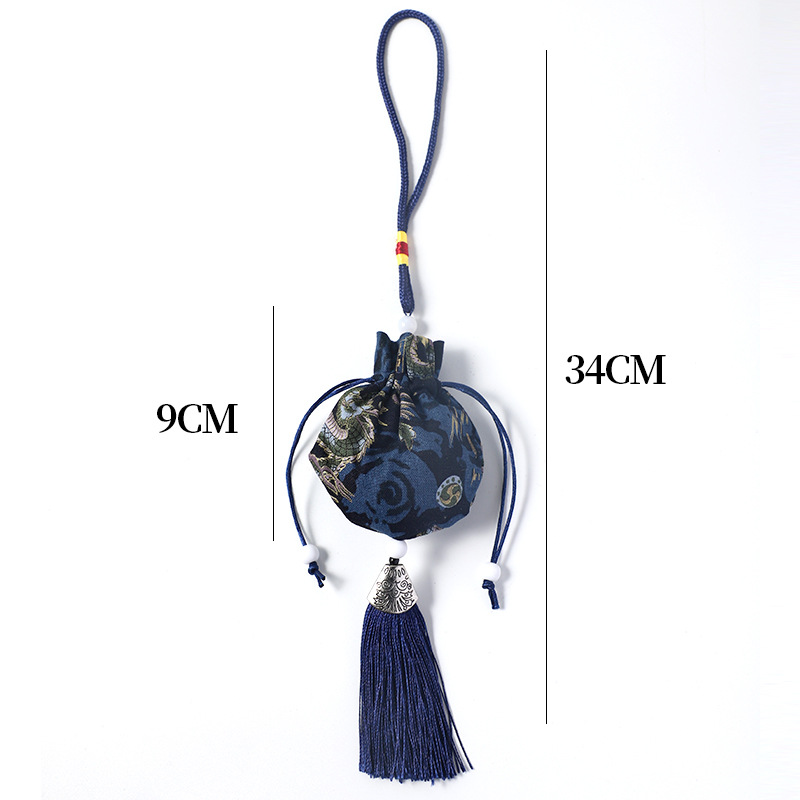 Nuevos productos de flores de Año Nuevo de siete colores de cordier, material de combinación de bolsas de bendición, accesorios de barril de bendición hechos a mano, materiales de flores DIY