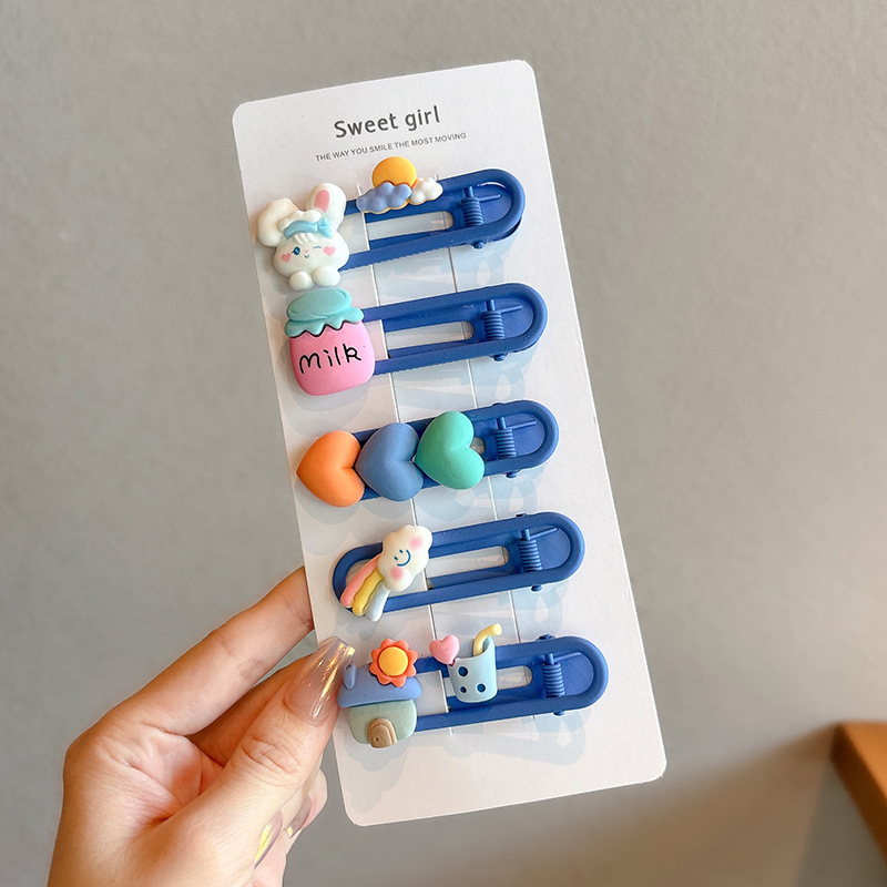 Bebé no duele el pelo del pelo fetal clip de pelo accesorios para el cabello hembra infantil clip de pelo niños horquilla accesorios pequeña princesa bebé tocado