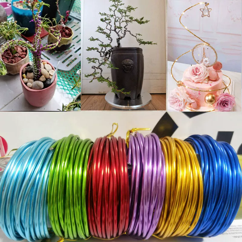 Алюминиевый Шелковый бонсай моделирование с мягкой алюминиевой линией Цветы и дерево стереотип холодный бар алюминиевый стержень цветок Кронштейн цвет завод прямой трансграничный