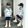 印花儿童短袖男童两件套