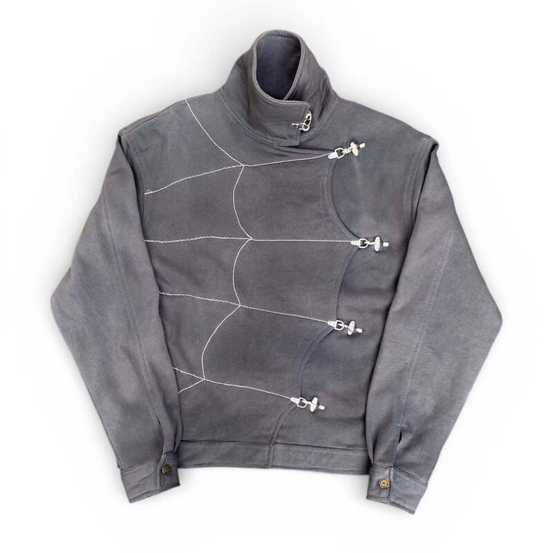 European and American Cross-Border Wholesale Autumn Patchwork Jackets for Men and Women, Vintage Distressed Short Coats European and American Cross-Border Wholesale Autumn Patchwork Jackets for Men and Women, Vintage Distressed Short Coats