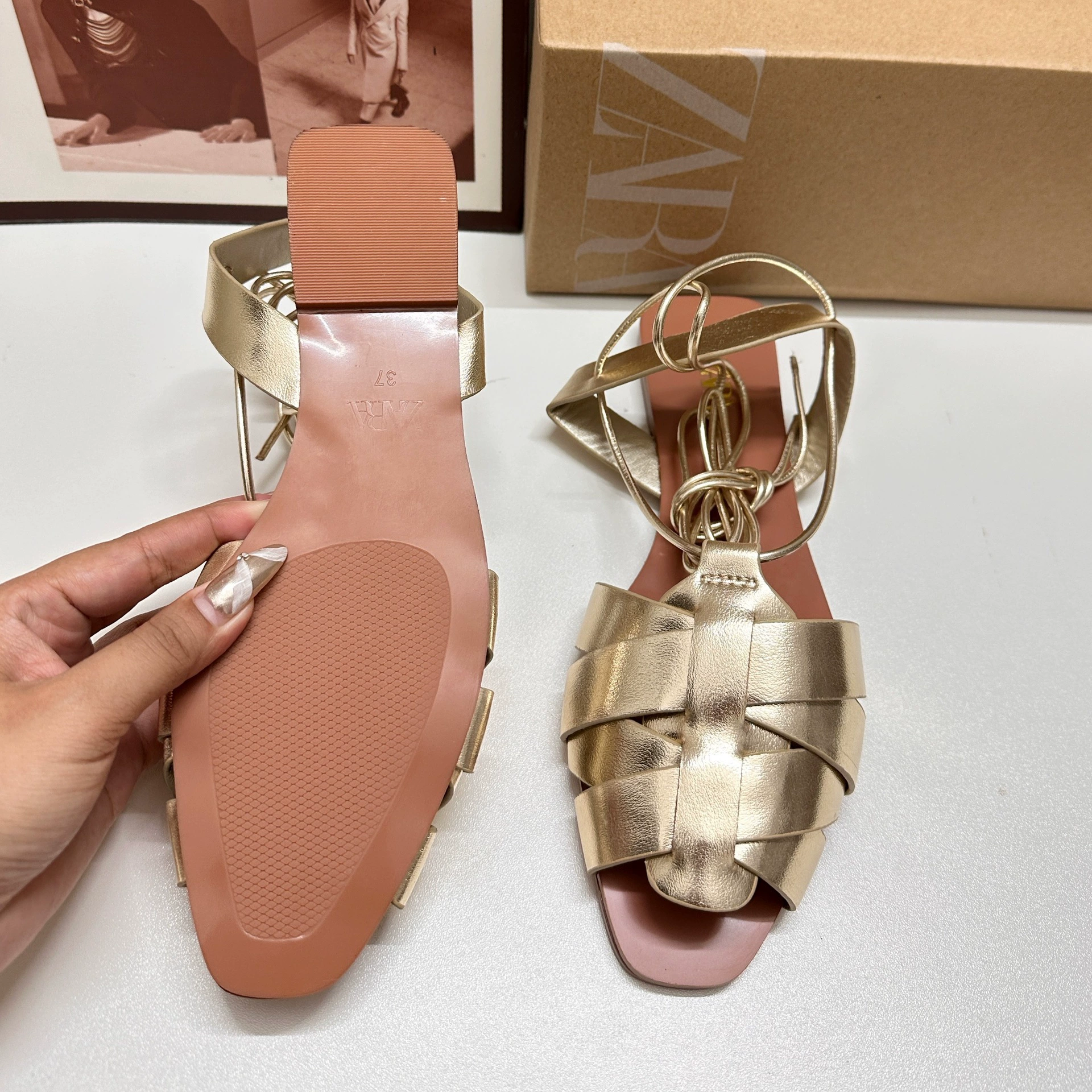 Summer high fashionable belt pointy toe, sandals, footwear, European style