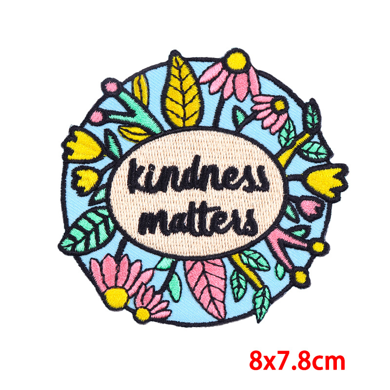 8g Weight Clothing Sticker Patches Classification 1 Piece Quantity Embroidery thread Material Letter Pattern Simple Style, Classic Style Style 1 Piece Simple Style Classic Style Letter Embroidery Thread Clothing Sticker Patches 6