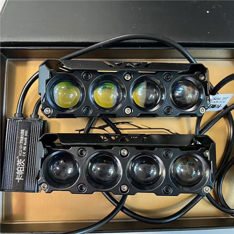 LED レーザーヘッドライトレンズ 12v24v ユニバーサル車トラックオートバイ改造車のライト超高輝度スポットライト|undefined