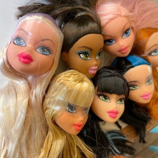 Beiz Doll Head Bulk Toy Changing Makeup Baby Head Explosive Changing Baby Head Handmade Doll Long Hair Doll