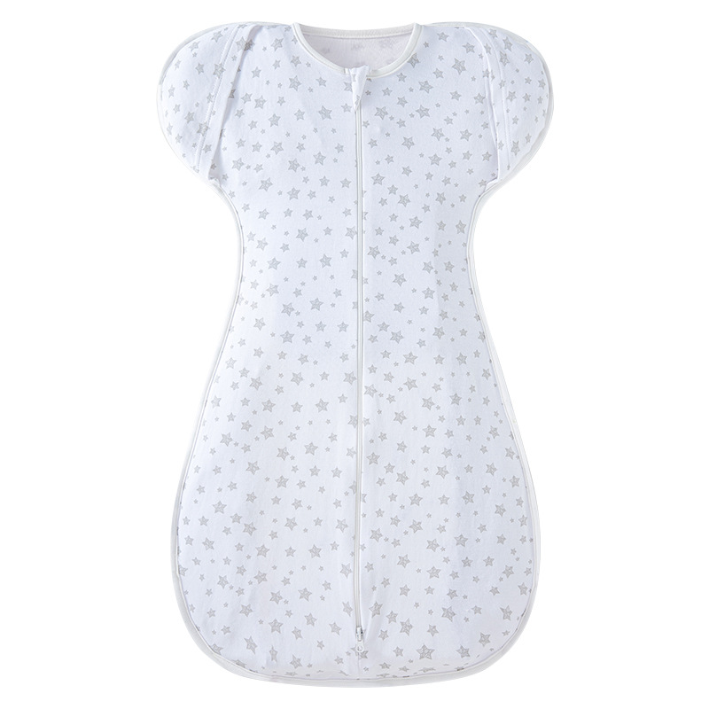 Transfronterizo bebé Swaddling entrega recién nacido saco de dormir de algodón puro anti-shock saco de dormir primavera y otoño verano Delgado Four Seasons Universal
