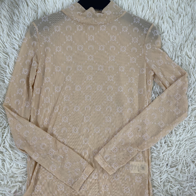 누드 플록 바닥 셔츠 + 고품질