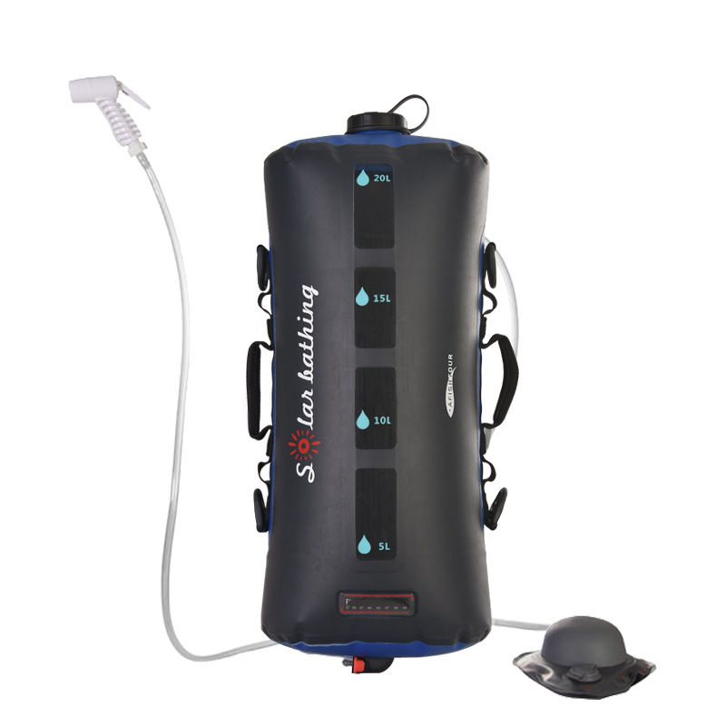 Cross-border Amazon Shower Bag Sports Water Bag Solar Bath Bag Outdoor Bathing Artifact Camping Water Storage Supplies