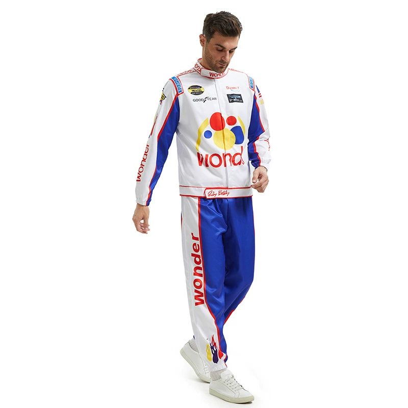 Amazon Talladega Night Ricky Bobby Racing Costume with Body Clothes Full Set Halloween