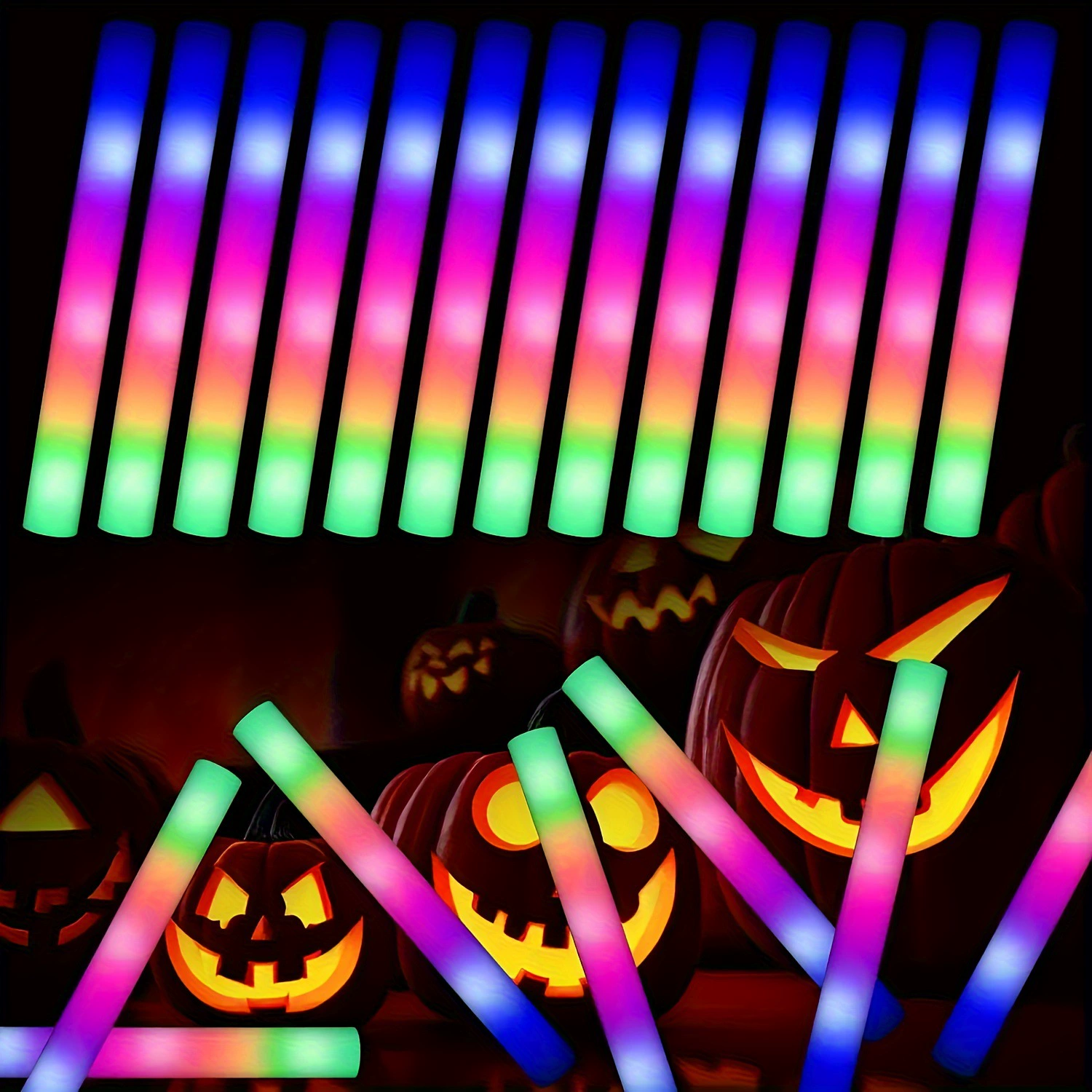 2025 новых светящихся пенопластовых палочек для вечеринок 200/100/67/30 для кросс-граничной дропшиппинга