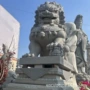 雕刻庭院寺庙大型石狮子