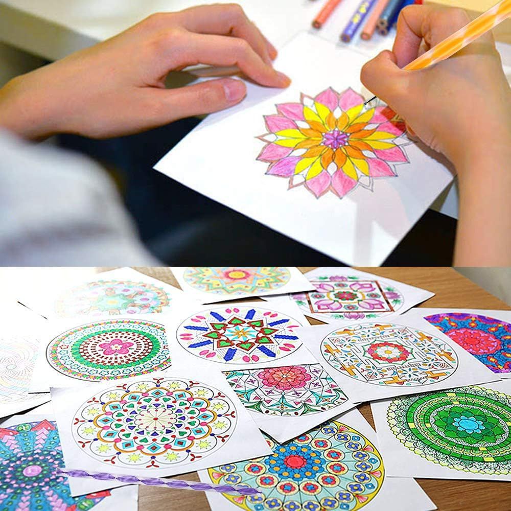 Juego de Herramientas de Pintura Mandala de Plástico y Acrílico, DIY para Pintar a Mano