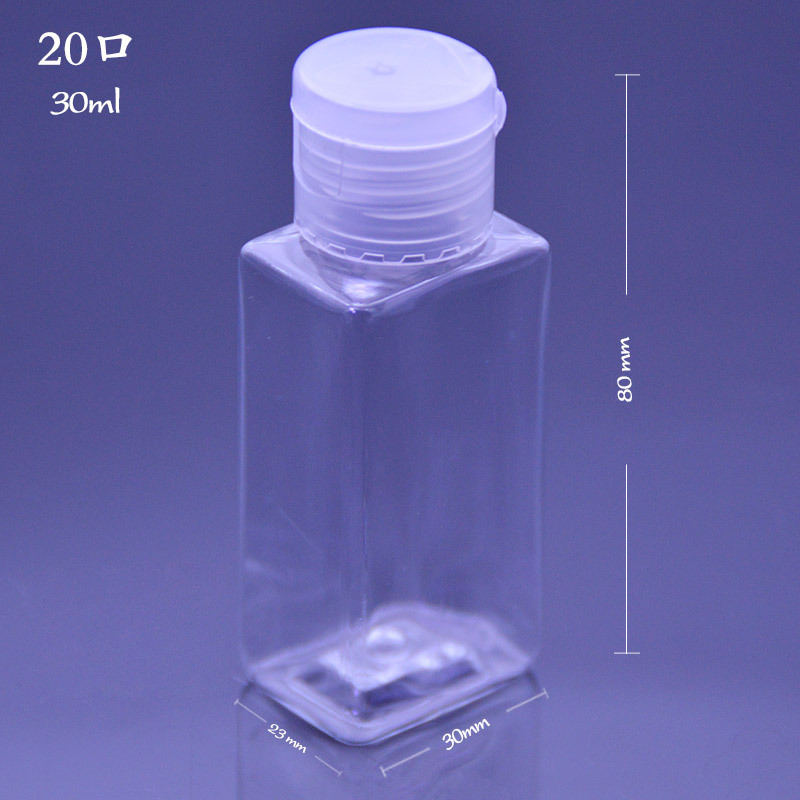 Transparent hand sanitizer