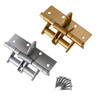 4 inch spring hinge automatic door closing 90 degree positioning screen window door hinge aluminum alloy door wooden door invisible hinge