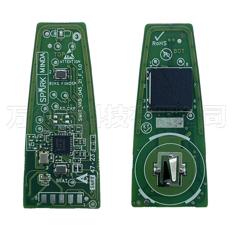 2-button smart keyless start remote key for Vespa motorcycles