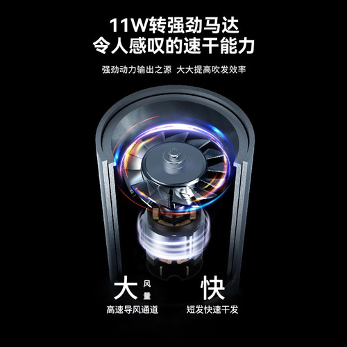 Cross-border high-speed ionic hair dryer, home constant temperature hair care hair dryer, beauty salon high power 110V US standard