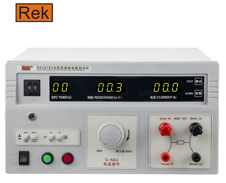 美瑞克RK2675Y-3医用泄漏电流测试仪 医用安规测试仪RK2675Y-5