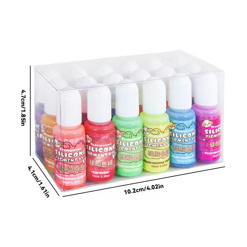 실리콘 컬러 에센스 18색/세트, 18색/세트