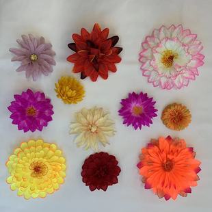 Simulated Chrysanthemum Flowers, Peony Flowers, Cherry Blossom Tea Roses, Cheap and Beautiful Flower Heads, Carnations, Fake Flower Heads with Flowers Wholesale