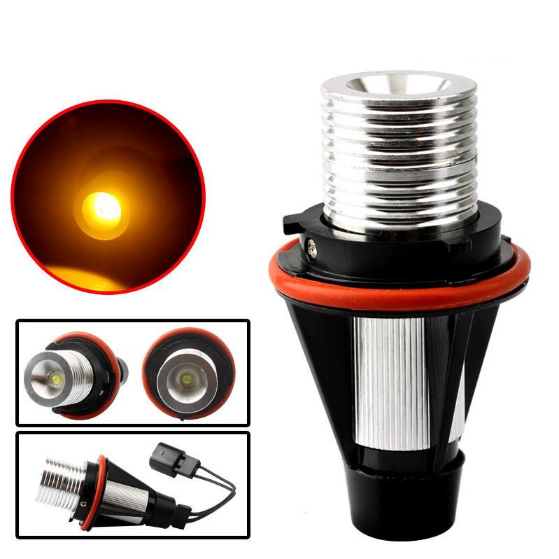 Подходят для BMW Angel Eyes 5W E39 E60 боковой противотуманный свет BMW LED фары дневной свет расшифровка
