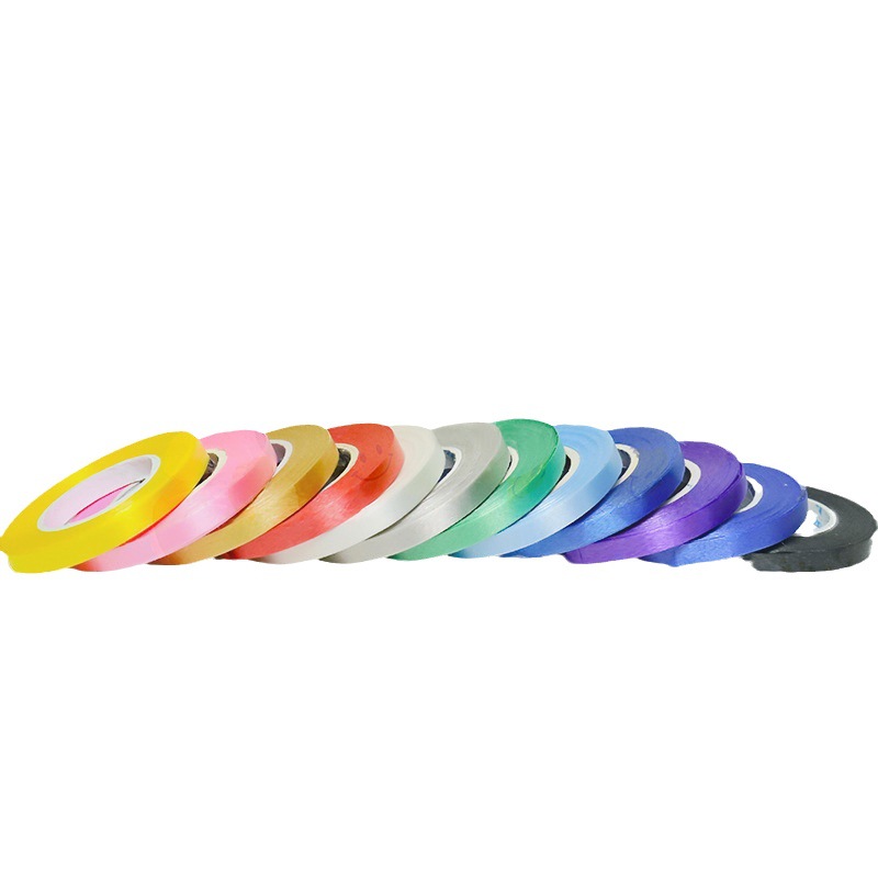 Cinta decorativa de 10 m para bodas y cumpleaños, guirnaldas y accesorios para globos y fiestas, cinta multicolor de atado