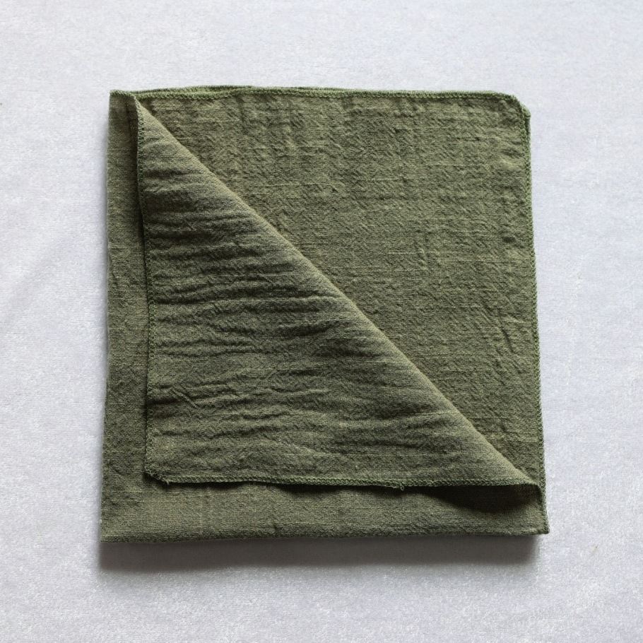 Servilletas de tela de bambú y algodón con costuras invisibles, servilletas para bodas, fiestas, manteles individuales occidentales, decoración de mesa, fabricante de servilletas de alta demanda transfronterizas.