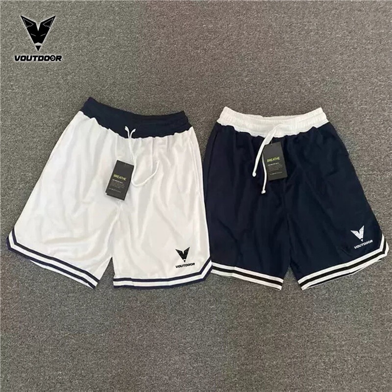 Voutdoor American Team Men's Basketball American Basketball Shorts Quick-Drying Loose Tatum Training Fitness Running Pants