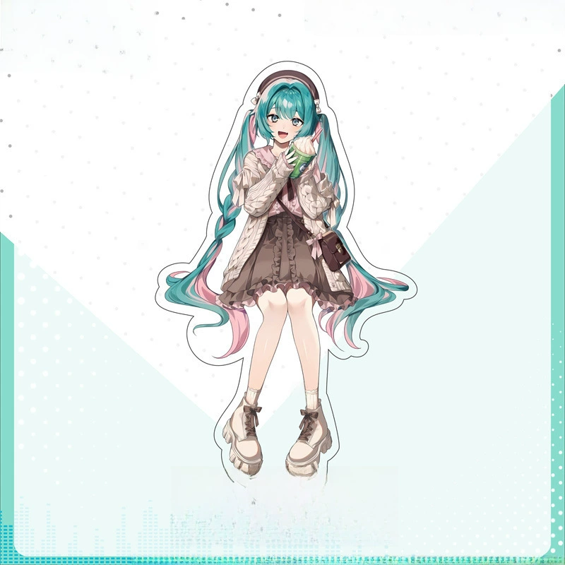 Плюшевый подарочный набор Hatsune Miku Future Virtual Electronic Singer двухмерная графика застеклённая картина акриловая статуэтка с лицензией Дали