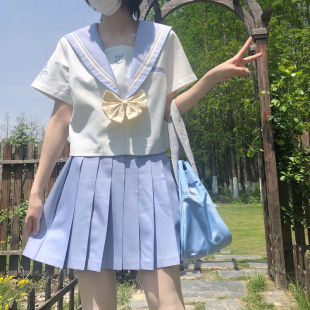 [Tears of the Sea] jk Original Uniform Skirt Sailor Suit Student Suit Girl Girlfriend Suit Short Sleeve Long Sleeve