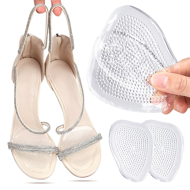 Трансграничная Передняя половинная накладка Передняя накладка с красной карточкой Передняя накладка Накладка половинного размера Женская накладка на высоком каблуке Противоскользящая накладка