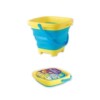 Foldable children's beach handheld bucket play in water for bath for boys and girls, toy