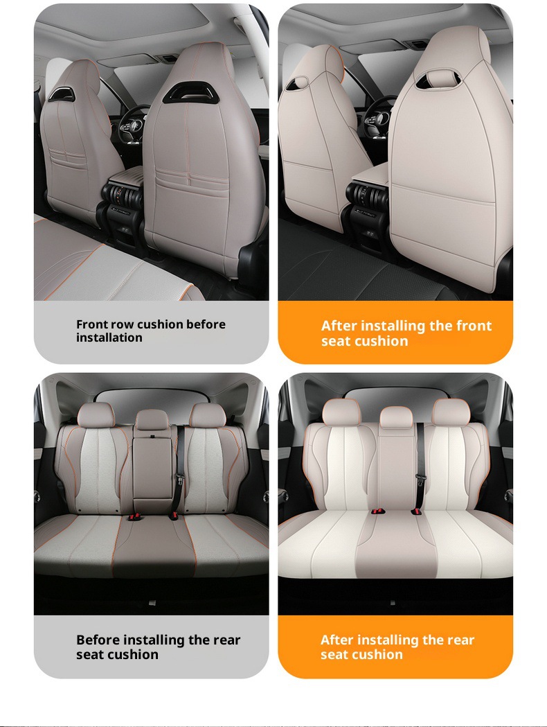 Yuan Plus Special Seat Cushion Left-Hand Drive Overseas Right-Hand Drive Atto3 Seat Cover Cross-Border Full Leather All-Inclusive Special Car Car Seat Cushion