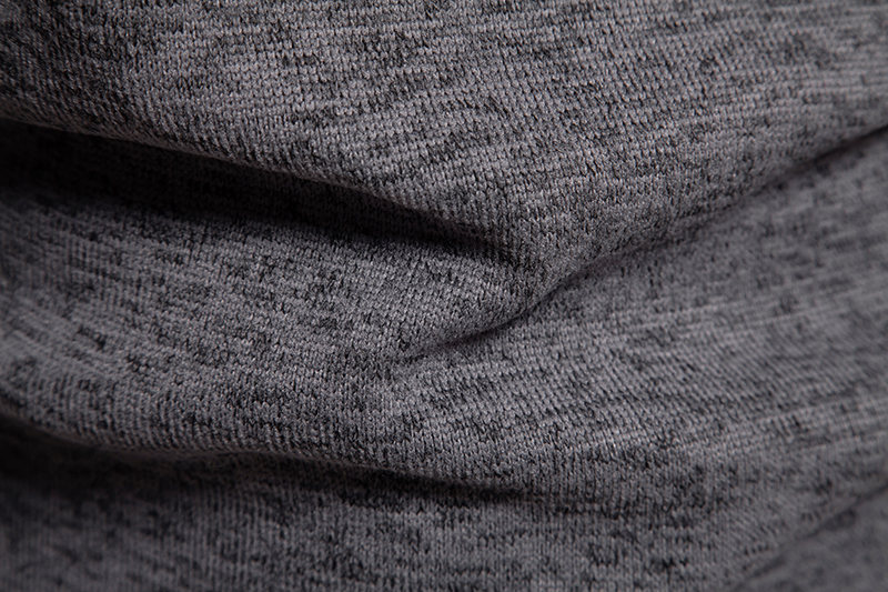 Pull tricoté de style américain pour homme, nouvelle collection automne et hiver, couleur unie, col montant_voghion.com