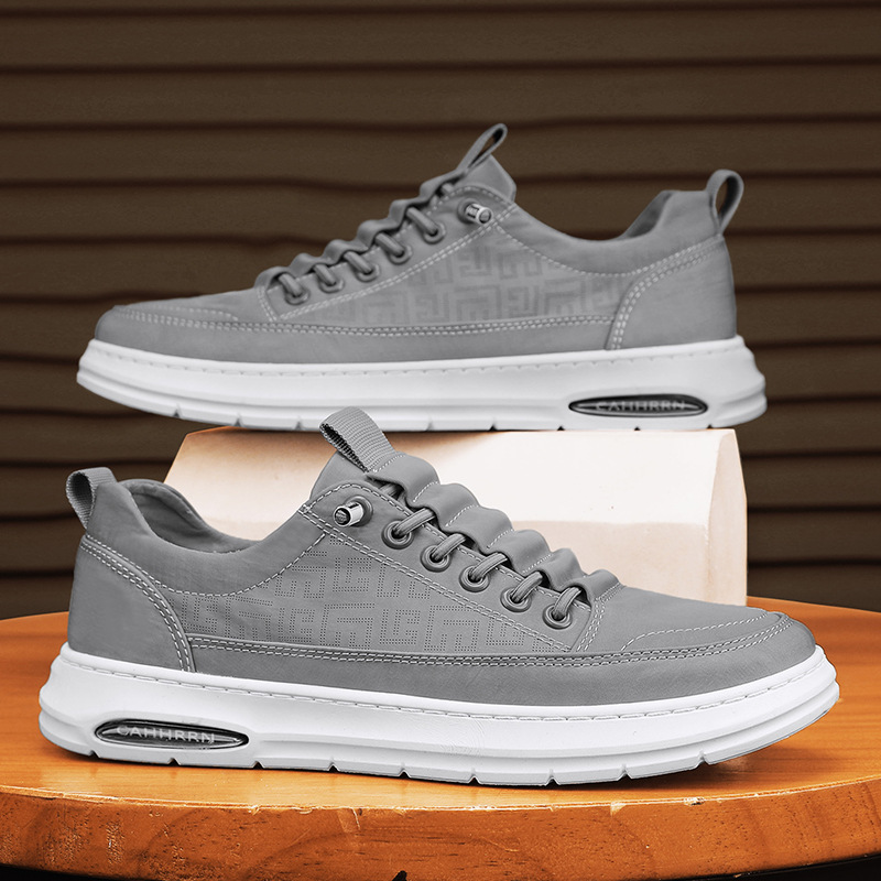 Men's Shoes 2025 New Summer Breathable Casual Versatile Ice Silk Canvas Shoes Men's Slip-On Old Beijing Cloth Shoes Trendy