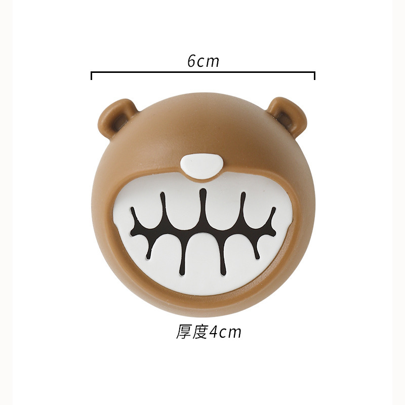 漫画かわいいクマタオルプラグ両面粘着タオル収納吊り下げクリップ雑巾カードホルダークロスボーダー卸売|undefined