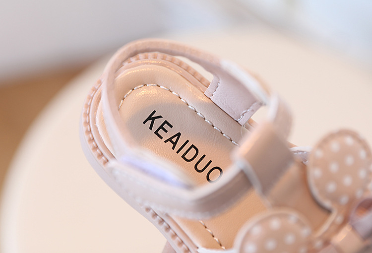 Mädchen Sommer 1-2 Jahre altes kleines Mädchen Baby Prinzessin Kleinkind weiche Sohle Wanderschuhe Baotou Sandalen_voghion.com