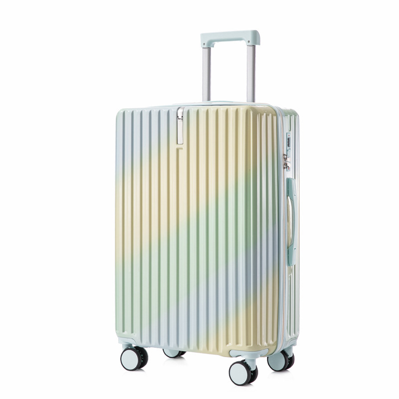 [Fábrica de selección estricta] maleta de alto valor nominal, maleta de tracción femenina de 20 pulgadas, cremallera gruesa resistente y duradera