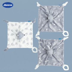 Baby Nordic style ins comfort towel 0-3 baby can be imported with teether rattle doll towel to sleep with wholesale products