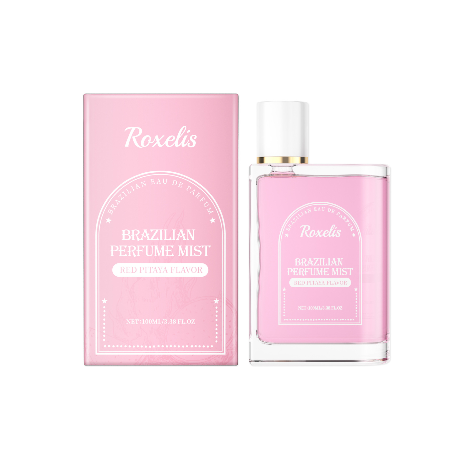 Brasilianisches Eau de Toilette mit roten Pitaya-Früchten, weicher und frischer, anhaltender Duft, Fruchtduft für die tägliche Freizeit, elegantes Parfümspray_voghion.com