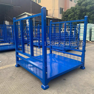 Customized Stacking Rack Foldableing Forklift Cloth Cloth Qiaogu Rack Multi-Functional Steel Logistics Cold Storage Heavy-Duty Shelf