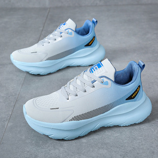 Men's Shoes sneaker New Thick Sole Breathable Couple Running Shoes Couple Student Trendy Shoes Outdoor Casual Running Shoes