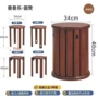 四合一叠放实木客厅叠凳