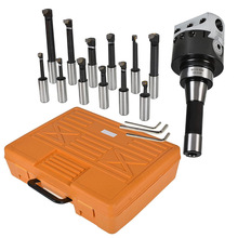 3英寸镗头套装 F1-18-12PCS  3/4“-R8柄体 F1-18mm镗刀12件套