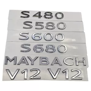 2021-2026 Mercedes-Benz Maybach S450, S480, S580, S680 üçün Maybach emblemi