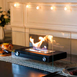 Living Room Alcohol Fire Viewing Warm Home Bonfire Real Fire Flame French Desktop House Portable Decorative Fireplace Heating