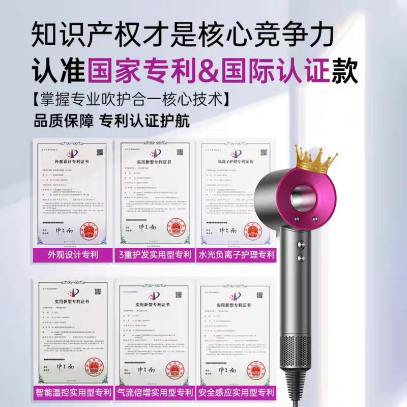 2025新款高速吹风机宿舍用学生小功率800w 1000w负离子护发大风力|undefined