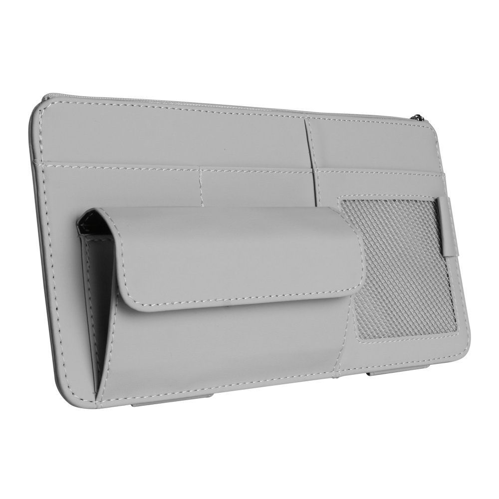 Car Sun Visor Storage Bag, Multifunctional Creative Simple Car Card Holder, Document Holder, Car In-Car Bill Holder