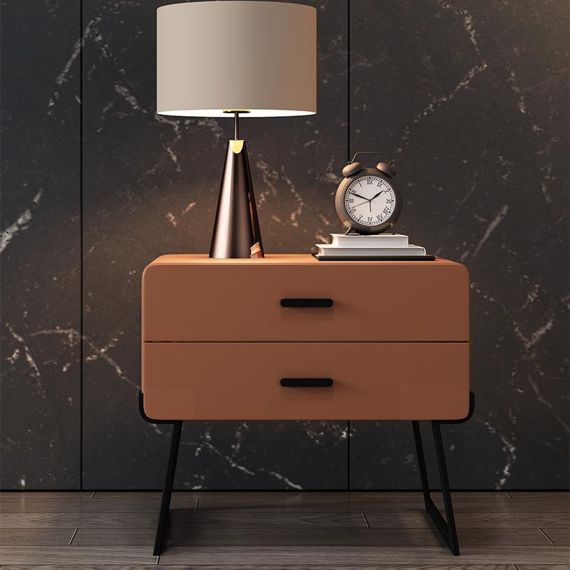 SMEFZ15 nueva mesa de cabecera en línea en el viento simple gabinete de cama de dormitorio moderno simple y lujoso